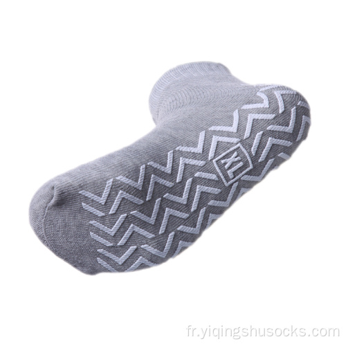 Grips hospital non glissant les chaussettes de pantoufle du patient